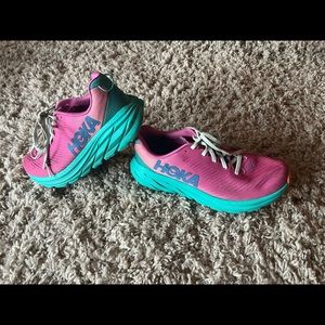 Hoka One Rincon 3 Running Shoes Sneakers Phlox Pink Atlantis Women's 8